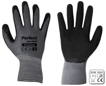 Рукавички захисні PERFECT GRIP GRAY латекс, розмір 10, RWPGGY10 RWPGGY10 фото