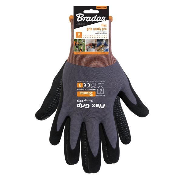 Рукавички захисні FLEX GRIP SANDY PRO нітрил, розмір 8, RWFGSP8 RWFGSP8 фото