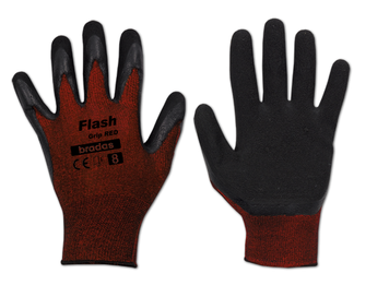 Рукавички захисні FLASH GRIP RED латекс, розмір 10, RWFGRD10 RWFGRD10 фото