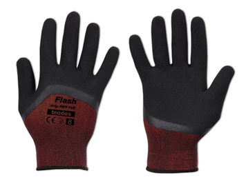 Рукавички захисні FLASH GRIP RED FULL латекс, розмір 8, RWFGRDF8 RWFGRDF8 фото