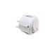 Кнопка кругла (250V 3A) біла, 2 контакти P2-0125 фото 1