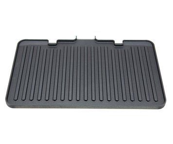 Пластина нижня для eлектрогриля DeLonghi CGH1100 (ребриста) - AS00004212 K9-0810 фото