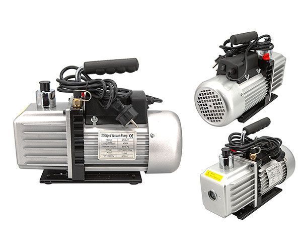 Вакуумний насос 2TW-2C (220V) двоступінчастий X10-0006 фото